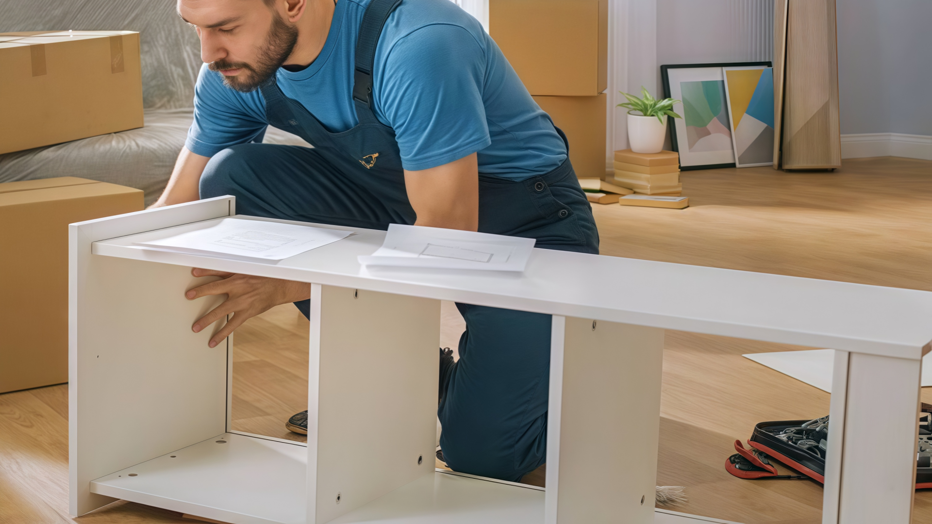 assembly desk مكتب التجميع