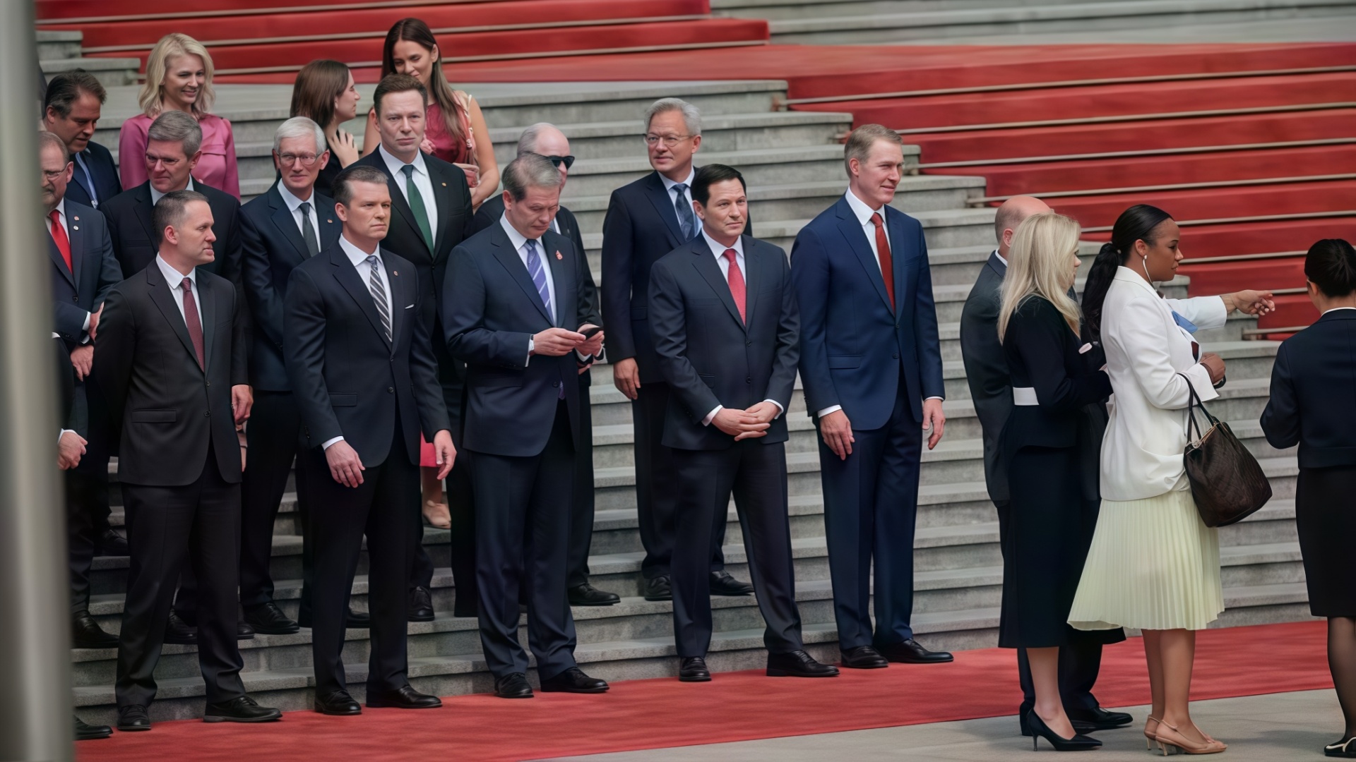 Trumps China Visit زيارة ترامب للصين