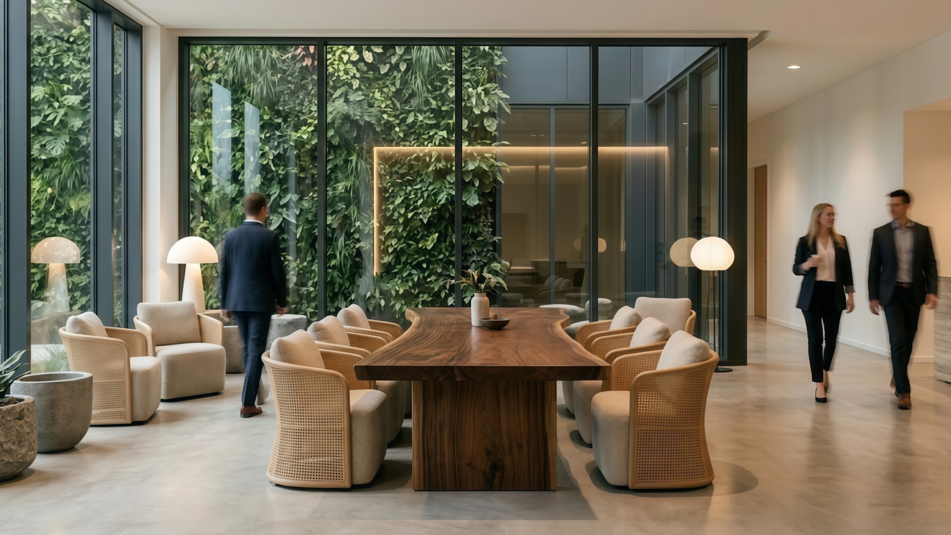 Biophilic Design Integration تكامل التصميم الحيوي