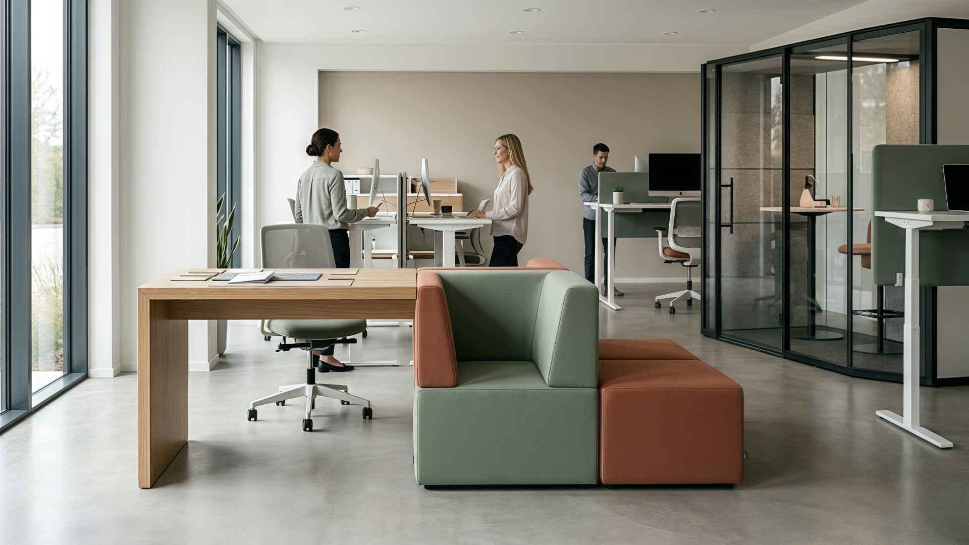 Office Modular Systems أنظمة وحدات المكاتب