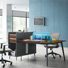 JIANGNAN Lamando Series قطعتان |W1850 * D1200 * H1050 (مم) |W1650 * D1200 * H1050 (مم)
