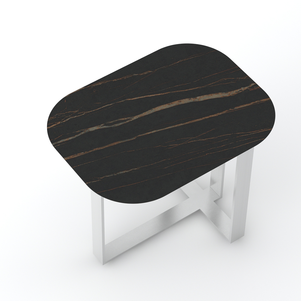 طاولة قهوة مخصصة مصنوعة من Sinteredstone للرفاهية