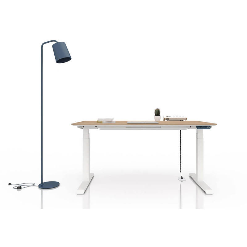 ارتفاع قابل للتعديل الجلوس الوقوف مكتب محطة الكمبيوتر