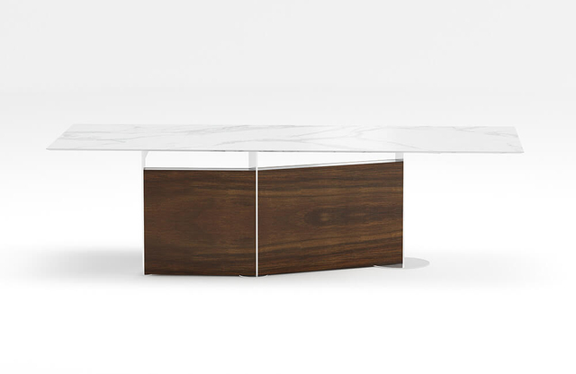 طاولة غرفة اجتماعات من الحجر الملبد للمكتب