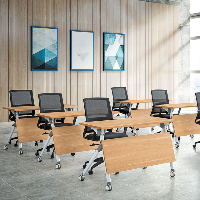 JIANGNAN سلسلة تدريب طاولة قابلة للطي |W1800 * D500 * 750 (مم) | W1400 * D500 * H750 (مم) |W1200 * D500 * H750 (مم)