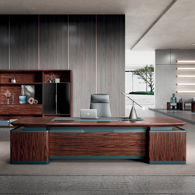 مكتب تنفيذي على شكل L