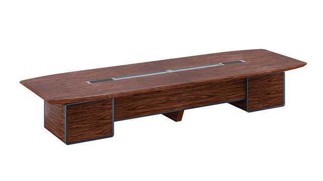 طاولة اجتماعات مستطيلة حديثة لغرفة الاجتماعات