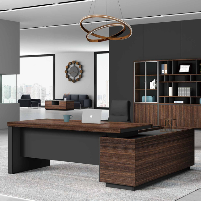 مكتب تنفيذي سلسلة JIANGNAN KOBE |W1800 * D1800 * H760 (مم) |W3200 * D2400 * H760 (مم)