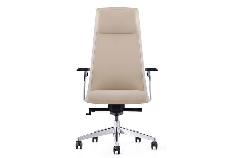 كرسي Boss عالي الظهر من الجلد التنفيذي للمكتب