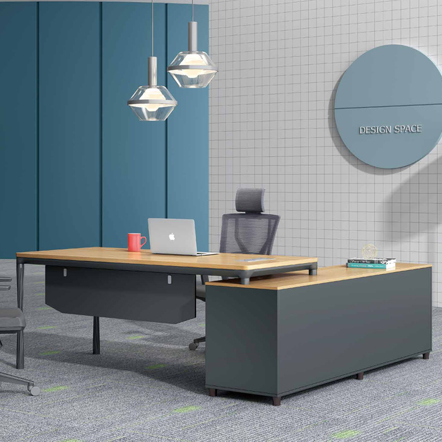 مكتب تنفيذي على شكل L