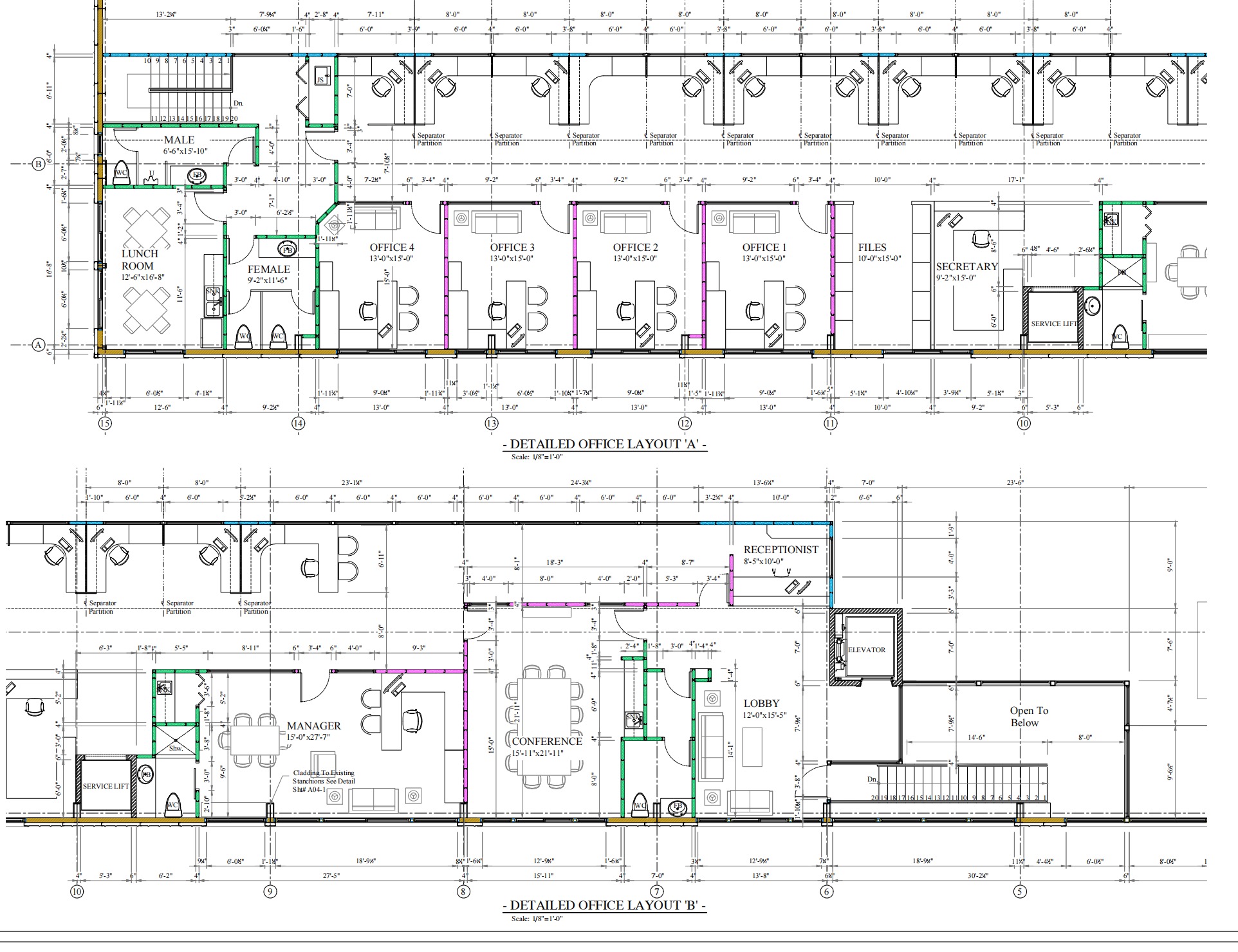 floor plan خطة الكلمة