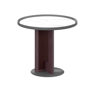 طاولة جانبية لسلسلة JueDu الحديثة الفاخرة Hanmo φ800D * 680H