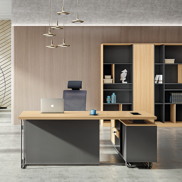 مكتب تنفيذي سلسلة JIANGNAN VERO |W1600 * D1600 * H750 (مم) |W1600 * D700 * H750 (مم)